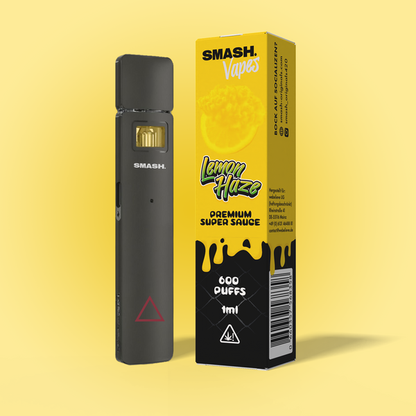 smash hhc disposable vape review SMASH. Super Sauce Lemon Haze